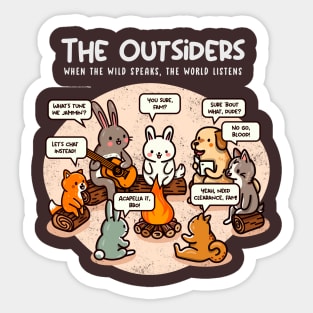 THE OUTSIDERS Sticker
